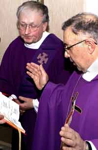 Deacon Gil Nadeau & Fr. Richard Dellos
